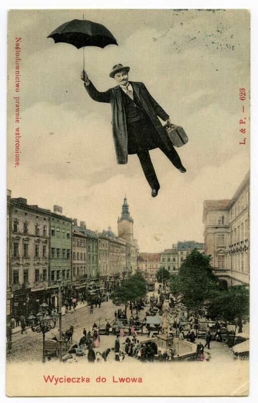 "Liszczyński własnoręcznie nie oszukiwał, nie kradł i nie zabijał, a był właścicielem dwupiętrowego budynku na dzisiejszym prospekcie Swobody, w którym obecnie na parterze znajduje się modny sklep". 